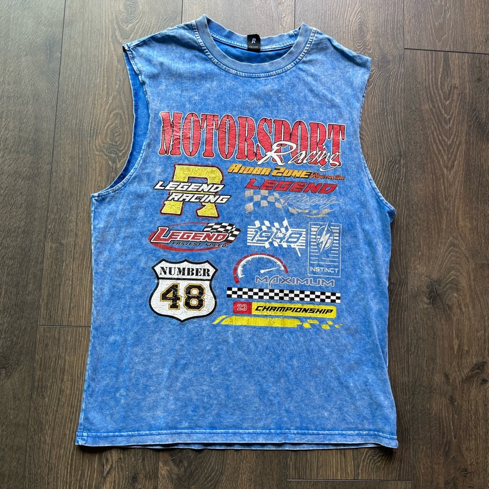 ROMWE Motorsport Racing Tank Top